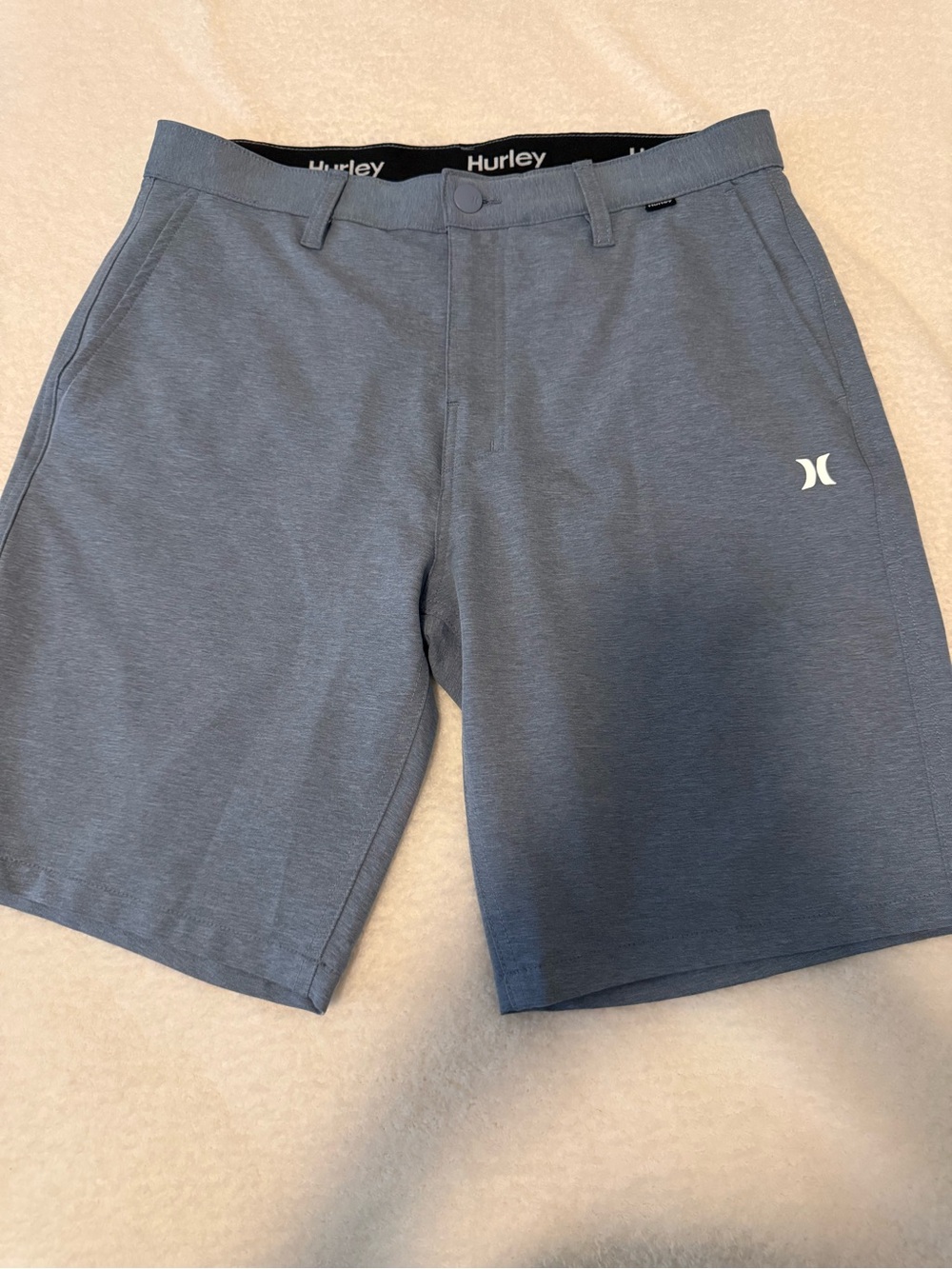 Hurley Men's Blue-Grey Hybrid Shorts